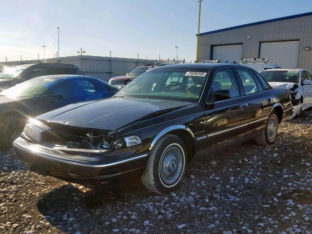 2FALP74W0SX102375 - 1995 FORD CROWN VICT BLACK photo 2