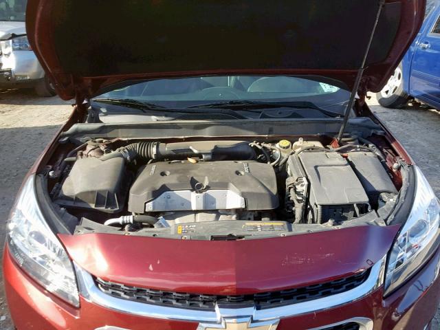 1G11F5SLXFF166452 - 2015 CHEVROLET MALIBU LTZ BURGUNDY photo 7