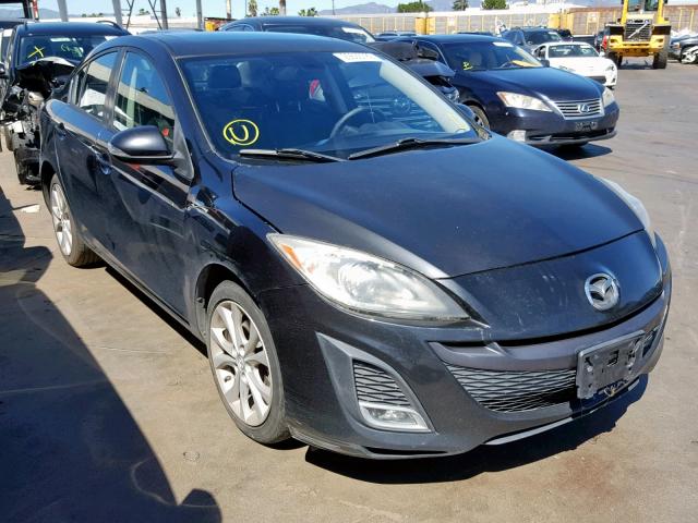 JM1BL1S67A1208007 - 2010 MAZDA 3 S BLACK photo 1