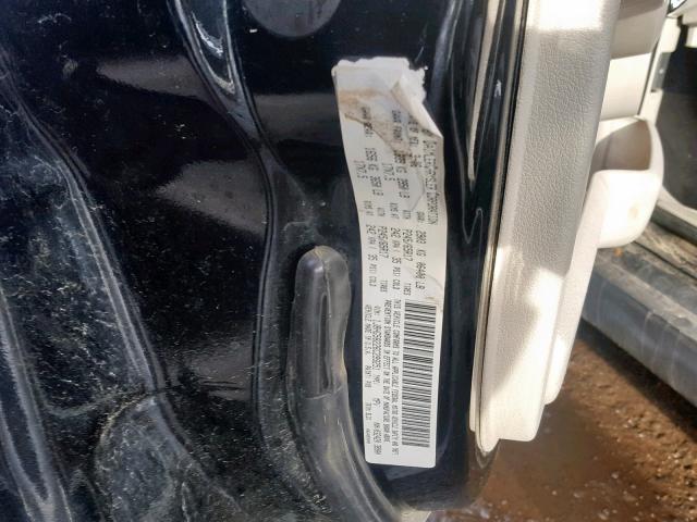 1J8HG58226C299251 - 2006 JEEP COMMANDER BLACK photo 10