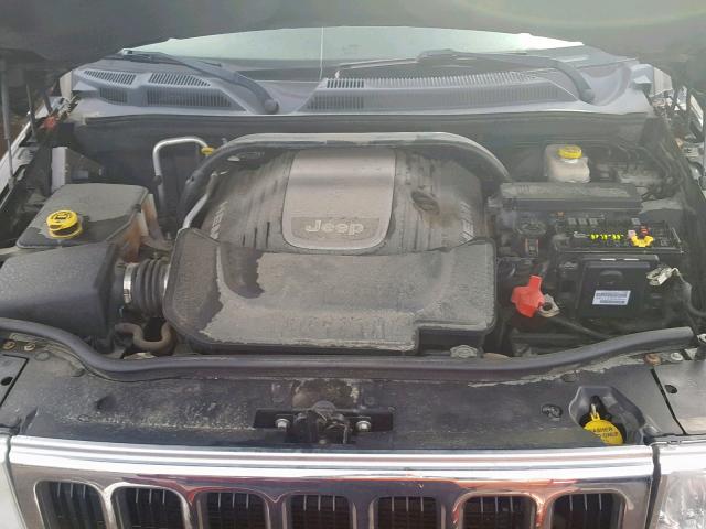 1J8HG58226C299251 - 2006 JEEP COMMANDER BLACK photo 7