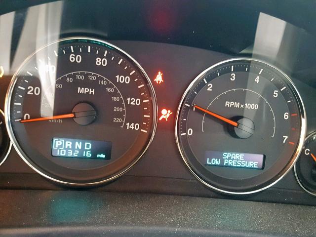 1J8HG58226C299251 - 2006 JEEP COMMANDER BLACK photo 8