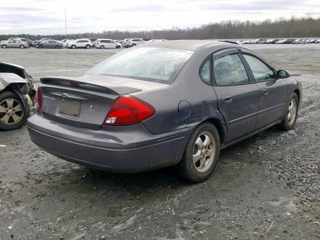 1FAFP552X4G194052 - 2004 FORD TAURUS SES GRAY photo 4