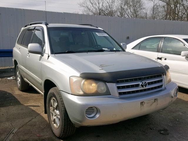 JTEHF21A930128855 - 2003 TOYOTA HIGHLANDER SILVER photo 1