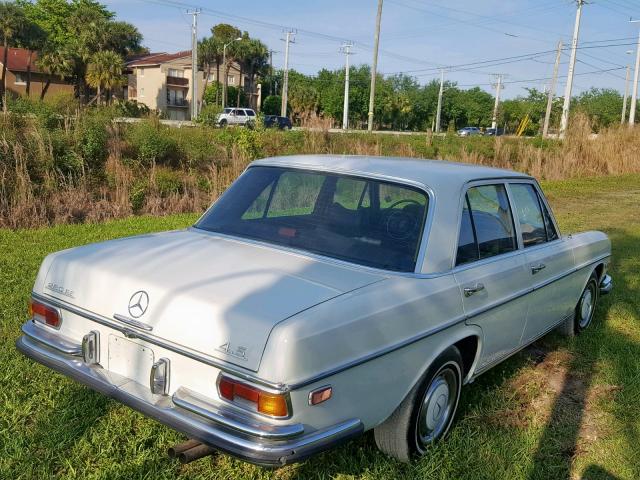 10806712021368 - 1973 MERCEDES-BENZ 280 SE WHITE photo 4