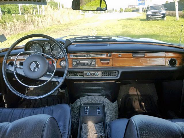 10806712021368 - 1973 MERCEDES-BENZ 280 SE WHITE photo 9