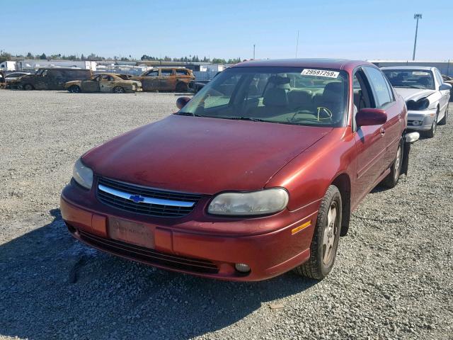 1G1NE52J32M698585 - 2002 CHEVROLET MALIBU LS 栗色 照片 2