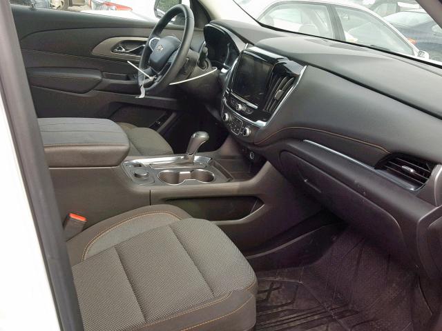1GNERGKW2JJ205280 - 2018 CHEVROLET TRAVERSE L WHITE photo 5