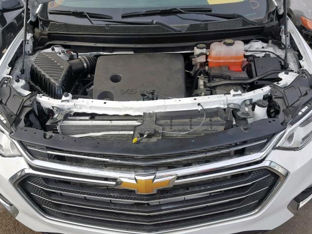 1GNERGKW2JJ205280 - 2018 CHEVROLET TRAVERSE L WHITE photo 7