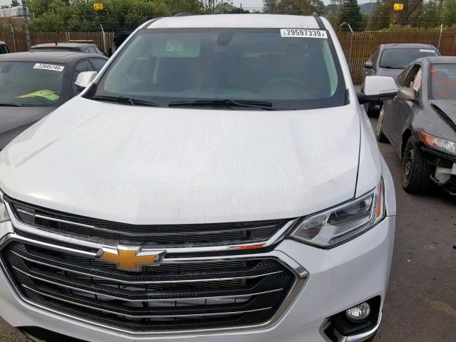 1GNERGKW2JJ205280 - 2018 CHEVROLET TRAVERSE L WHITE photo 9
