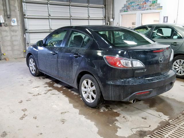 JM1BL1VF7B1450390 - 2011 MAZDA 3 I BLACK photo 3