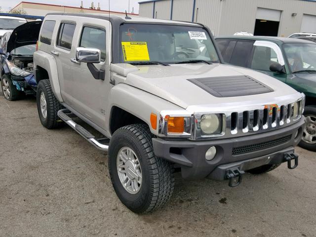 5GTDN136X68281266 - 2006 HUMMER H3 SILVER photo 1