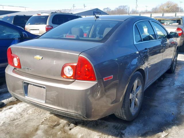 1G1ZC5E15BF292119 - 2011 CHEVROLET MALIBU 1LT 棕色 照片 4