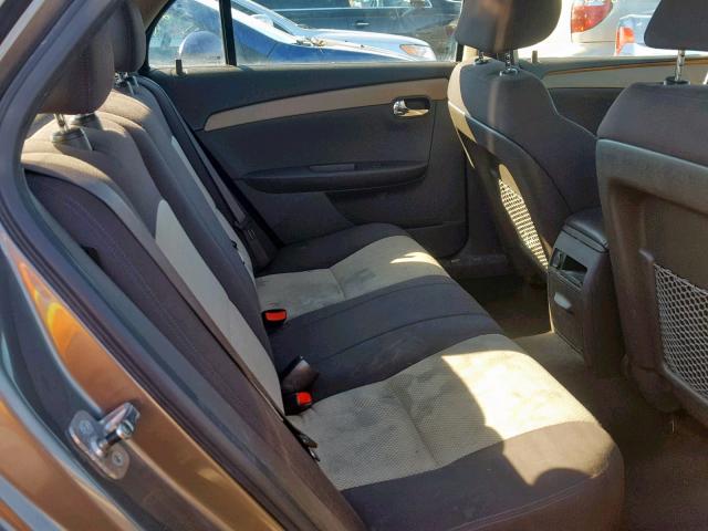 1G1ZC5E15BF292119 - 2011 CHEVROLET MALIBU 1LT 棕色 照片 6