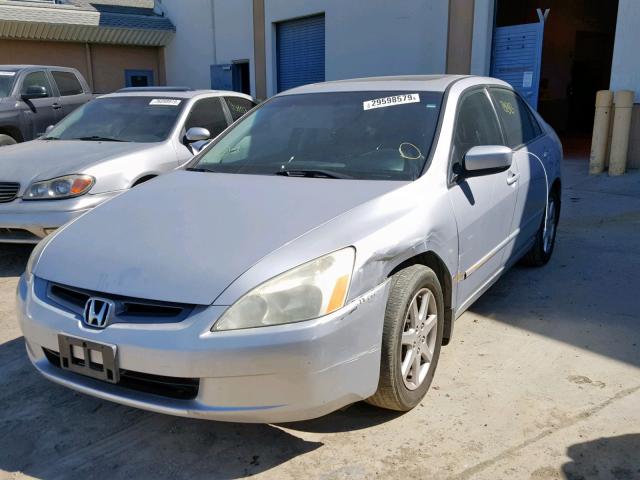 1HGCM66833A068343 - 2003 HONDA ACCORD EX SILVER photo 2