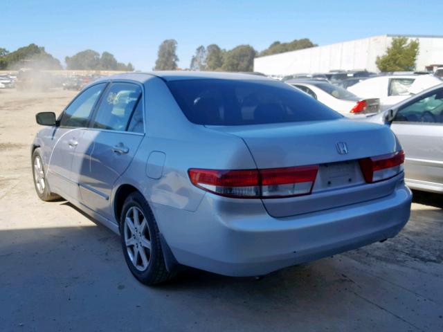 1HGCM66833A068343 - 2003 HONDA ACCORD EX SILVER photo 3