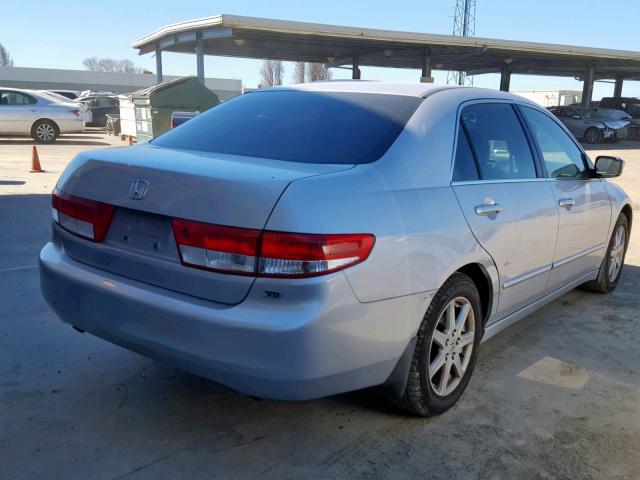 1HGCM66833A068343 - 2003 HONDA ACCORD EX SILVER photo 4