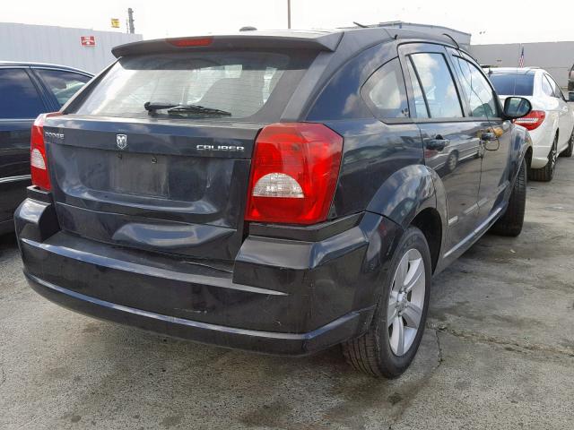 1B3CB3HA7AD568229 - 2010 DODGE CALIBER MA BLACK photo 4