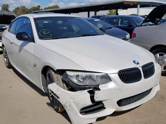 WBAKG1C57CJ217025 - 2012 BMW 335 I SULE WHITE photo 1