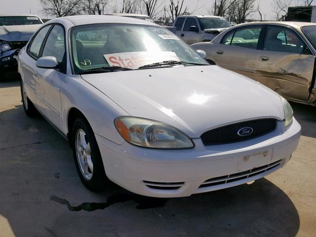 1FAFP55U34G105374 - 2004 FORD TAURUS SES WHITE photo 1