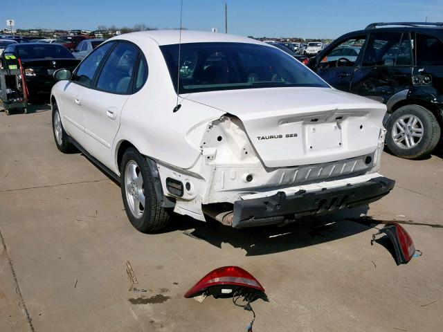 1FAFP55U34G105374 - 2004 FORD TAURUS SES WHITE photo 3