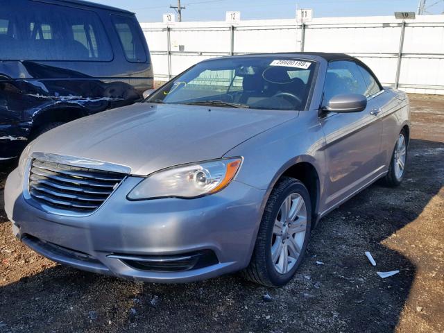 1C3BCBEB6EN137948 - 2014 CHRYSLER 200 TOURIN GRAY photo 2