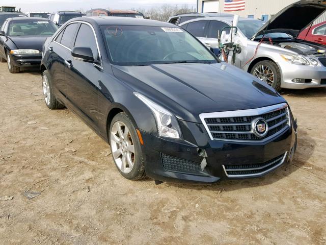 1G6AH5RX7D0177907 - 2013 CADILLAC ATS LUXURY BLACK photo 1