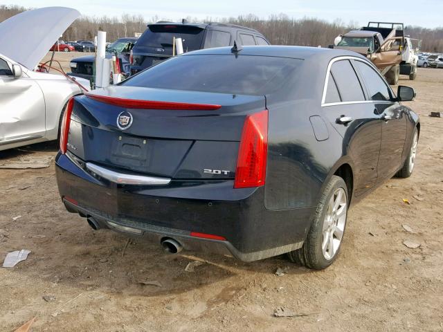 1G6AH5RX7D0177907 - 2013 CADILLAC ATS LUXURY BLACK photo 4