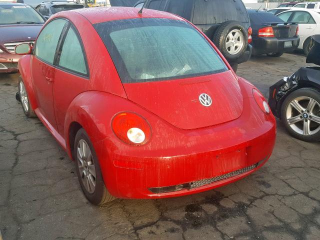 3VWPG31C48M516503 - 2008 VOLKSWAGEN NEW BEETLE წითელი ფოტო 3