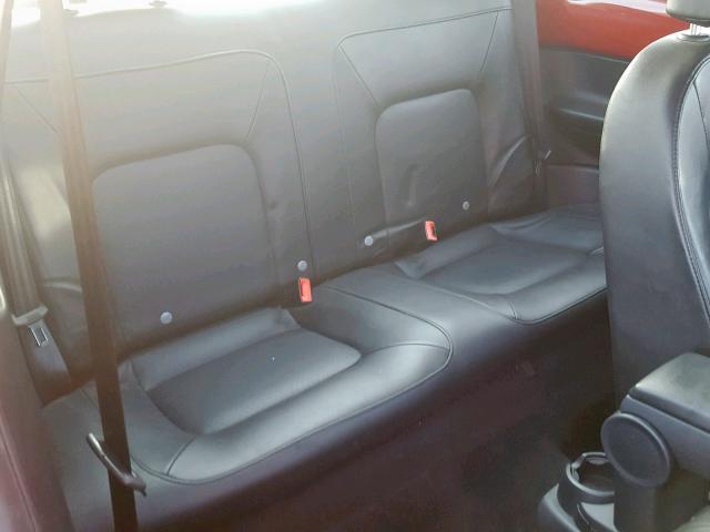 3VWPG31C48M516503 - 2008 VOLKSWAGEN NEW BEETLE წითელი ფოტო 6