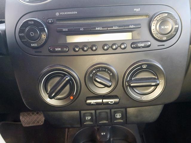 3VWPG31C48M516503 - 2008 VOLKSWAGEN NEW BEETLE წითელი ფოტო 9