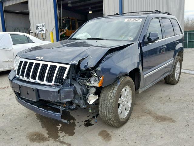 1J8GR58K89C524265 - 2009 JEEP GRAND CHER BLUE photo 2