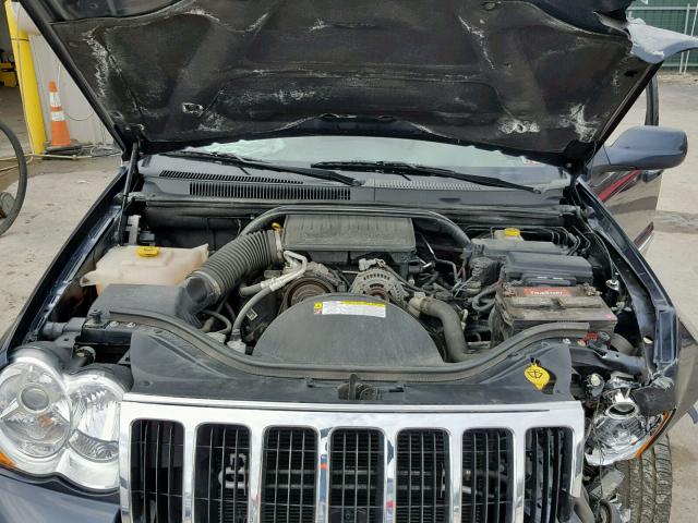 1J8GR58K89C524265 - 2009 JEEP GRAND CHER BLUE photo 7