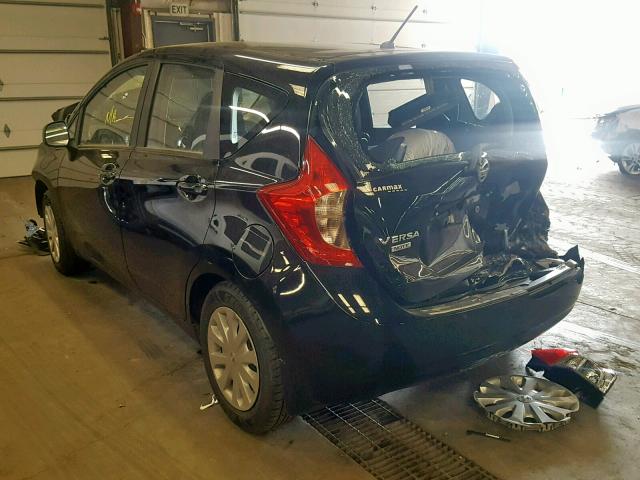 3N1CE2CP5EL399410 - 2014 NISSAN VERSA NOTE BLACK photo 3