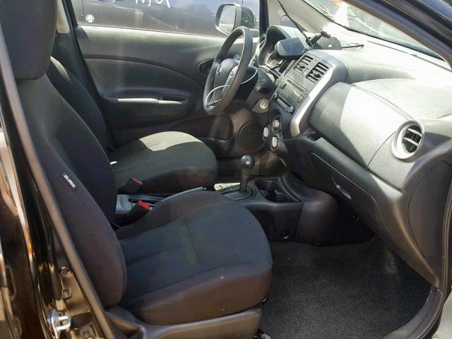 3N1CE2CP5EL399410 - 2014 NISSAN VERSA NOTE BLACK photo 5