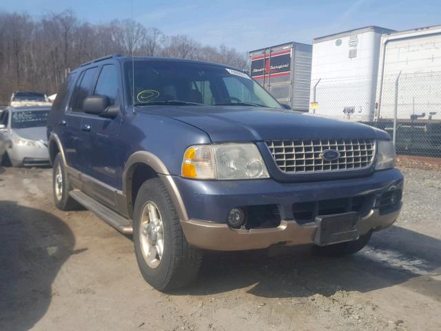 1FMDU74W72UC59377 - 2002 FORD EXPLORER E BLUE photo 1