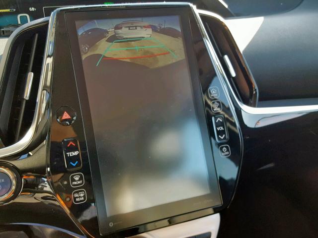 JTDKARFP0H3013162 - 2017 TOYOTA PRIUS PRIM ნაცრისფერი ფოტო 9