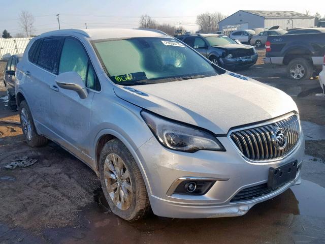 LRBFX2SA8JD029231 - 2018 BUICK ENVISION E SILVER photo 1