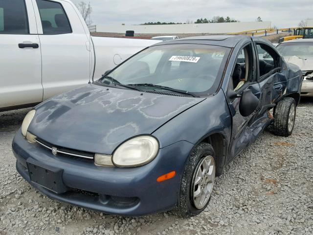 1B3AS46C51D241670 - 2001 DODGE NEON SE GREEN photo 2