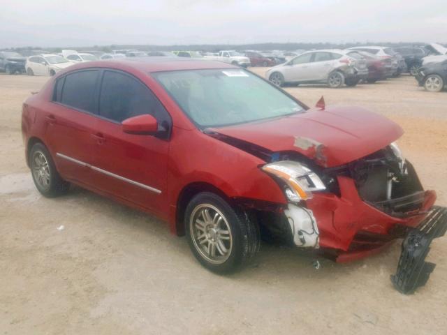 3N1AB6AP3CL756638 - 2012 NISSAN SENTRA 2.0 RED photo 1