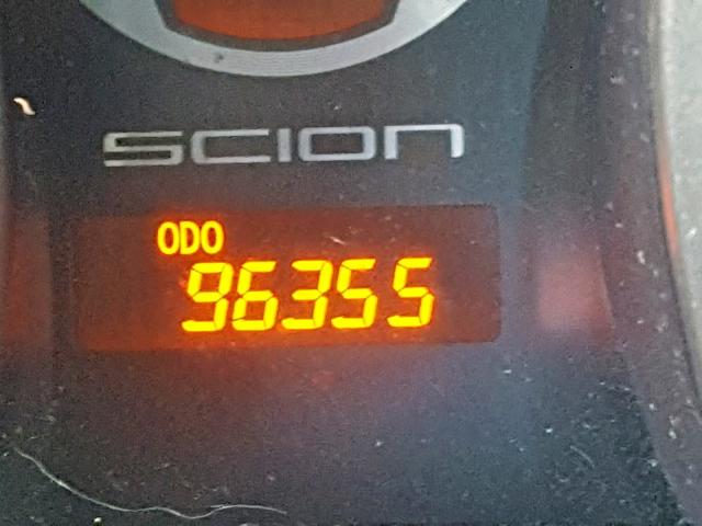 JTKJF5C75C3023696 - 2012 TOYOTA SCION TC BLACK photo 8