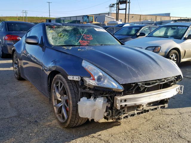 JN1AZ4EH0FM440286 - 2015 NISSAN 370Z BASE GRAY photo 1