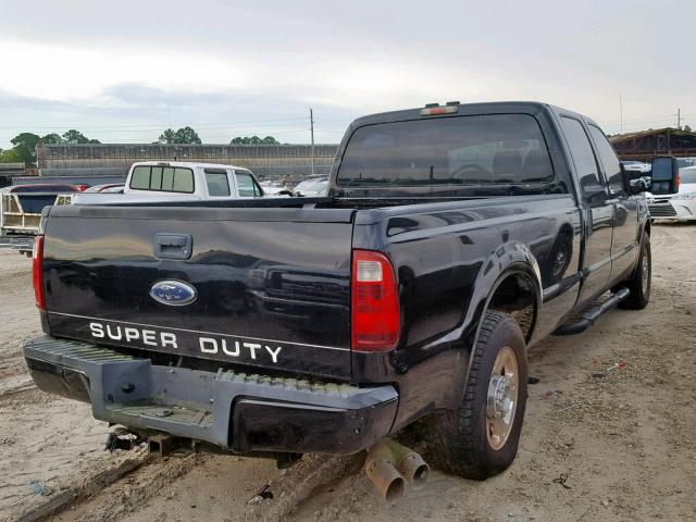 1FTWW30RX8EC77004 - 2008 FORD F350 SRW S BLACK photo 4