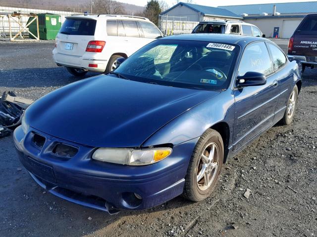 1G2WP12K02F269047 - 2002 PONTIAC GRAND PRIX BLUE photo 2