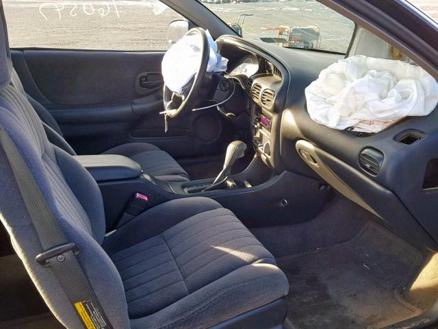 1G2WP12K02F269047 - 2002 PONTIAC GRAND PRIX BLUE photo 5