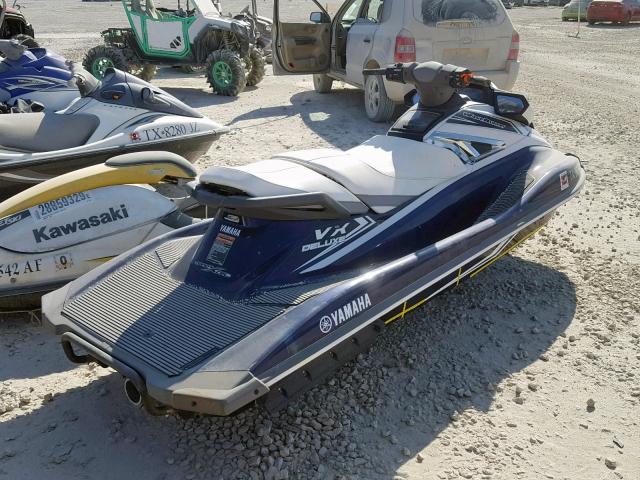 YAMA3059C616 - 2016 YAMAHA WAVERUNNER BLUE photo 4