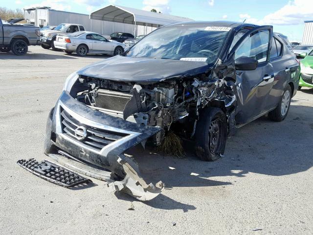 3N1CN7AP6FL897066 - 2015 NISSAN VERSA S/S BLACK photo 2