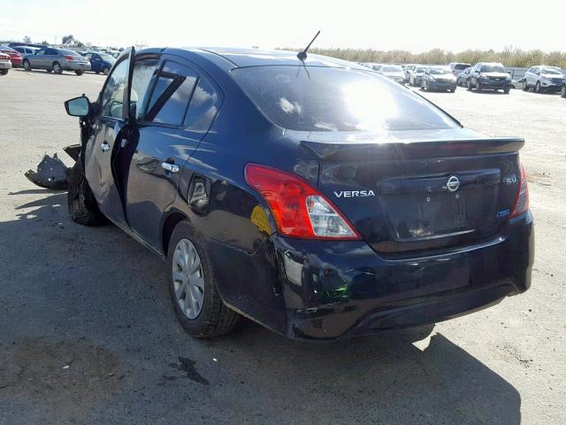 3N1CN7AP6FL897066 - 2015 NISSAN VERSA S/S BLACK photo 3