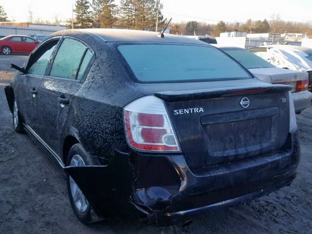 3N1AB6AP0AL724484 - 2010 NISSAN SENTRA 2.0 BLACK photo 3