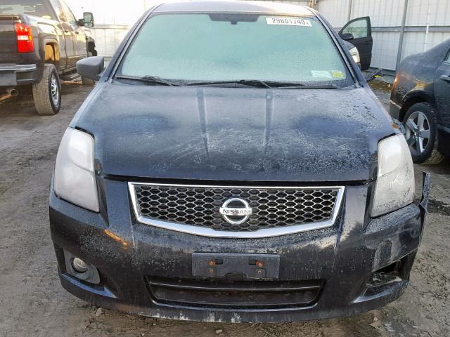 3N1AB6AP0AL724484 - 2010 NISSAN SENTRA 2.0 BLACK photo 9